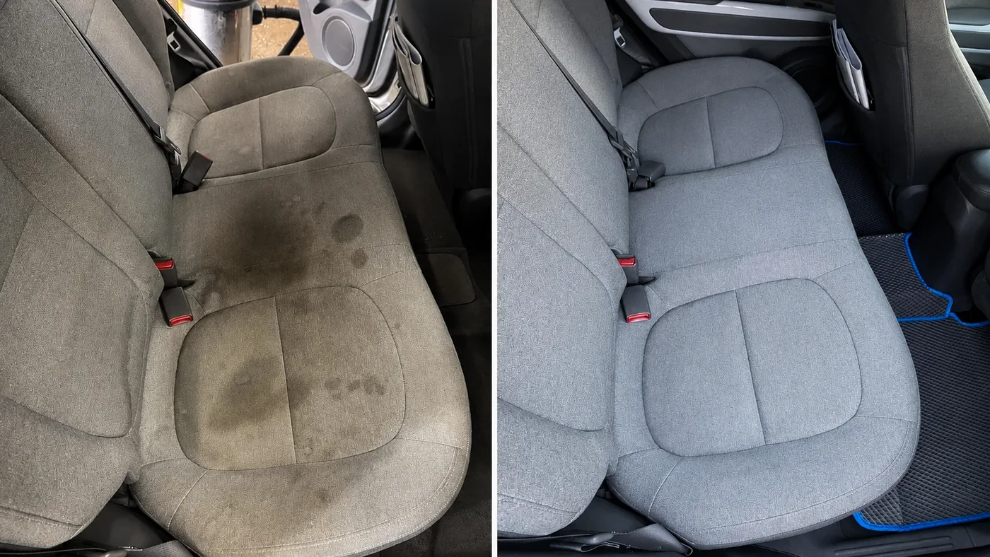Химчистка салона автомобиля в Rush Detailing